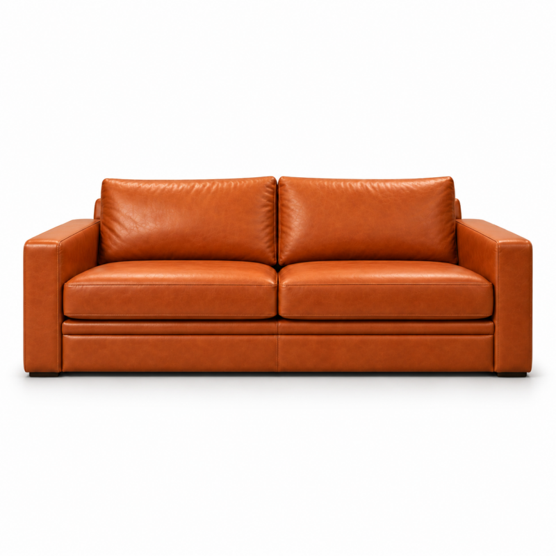 TUSCANY 2.5 SEATER SOFA - TEXAS SADDLE