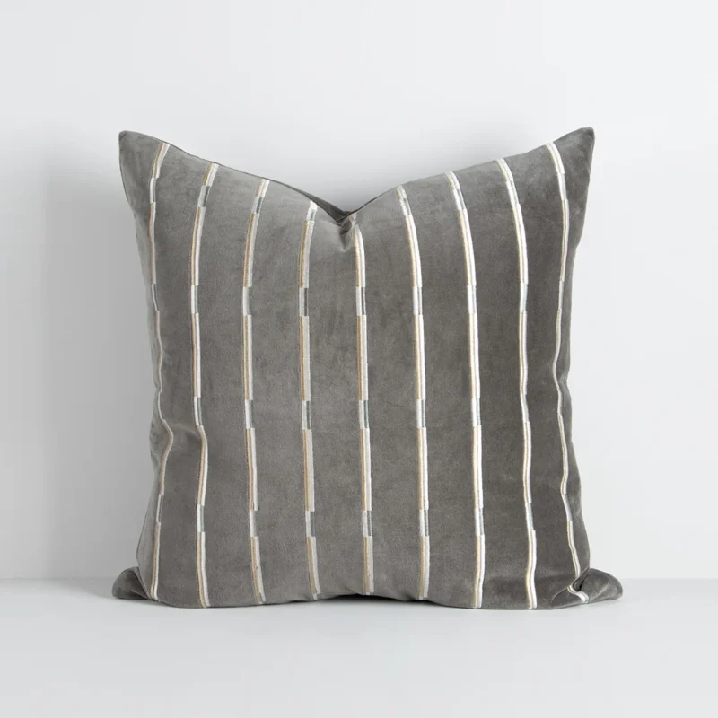 EDEN CUSHION SLATE GREEN