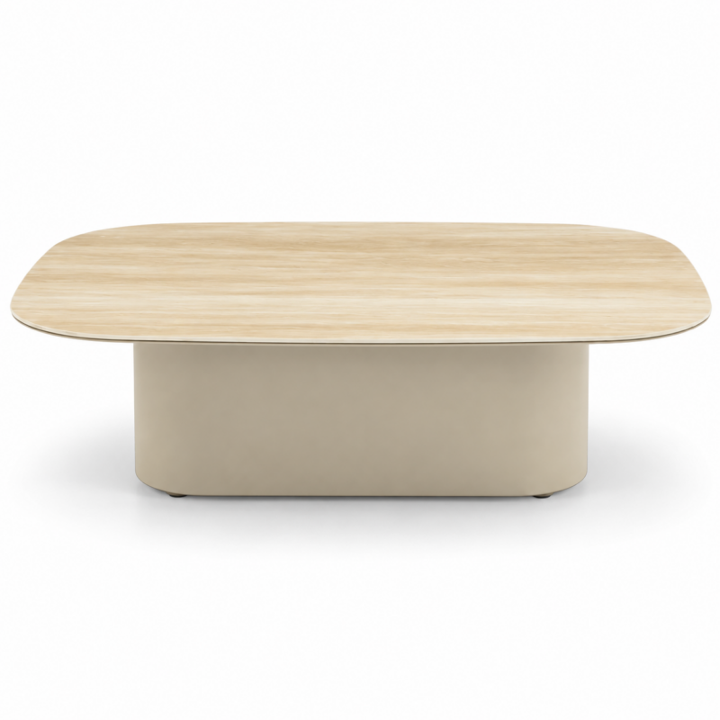 WAVE OUTDOOR COFFEE TABLE MOCHA
