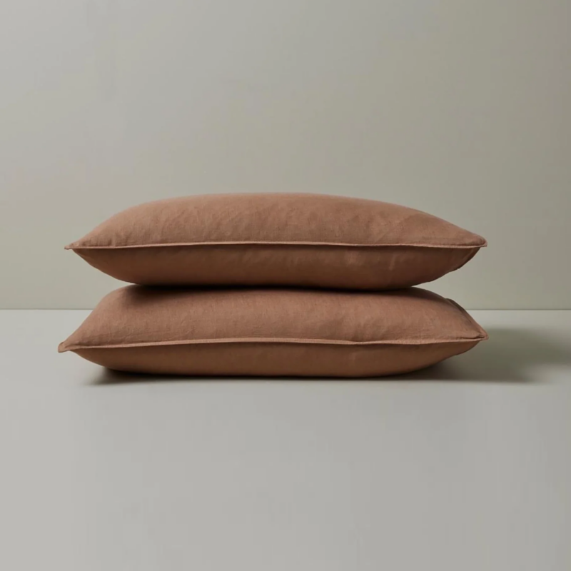 Ravello Pillowcase Set Biscuit