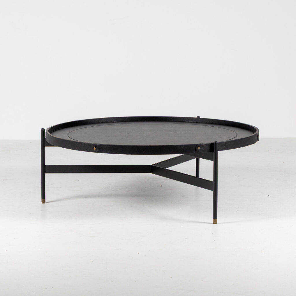 Sharp Short Table Haywood Short Coffee Table - Black - Lewis & Co.