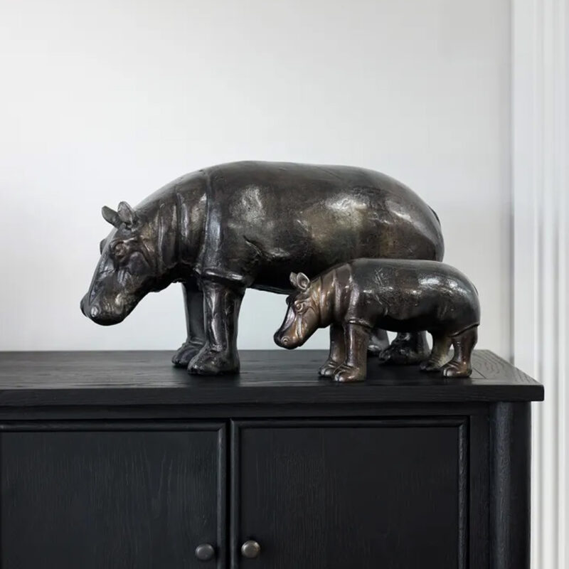 Hippopotamus Oxy Black Large