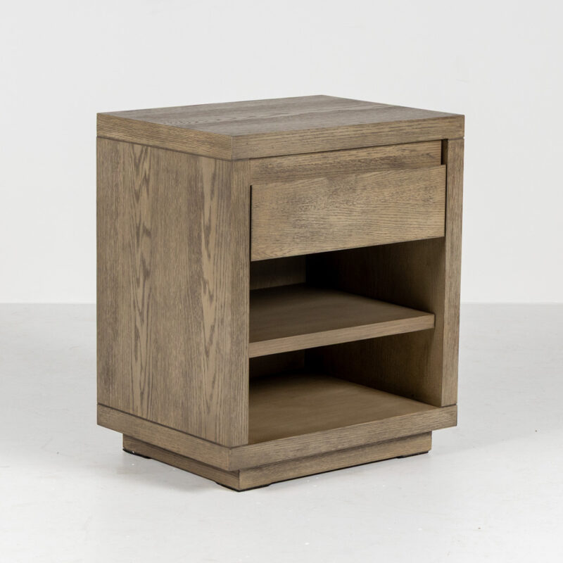 HUNTER Bedside table -Grey
