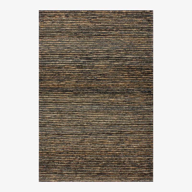 Lima Charcoal/Natural Floor Rug