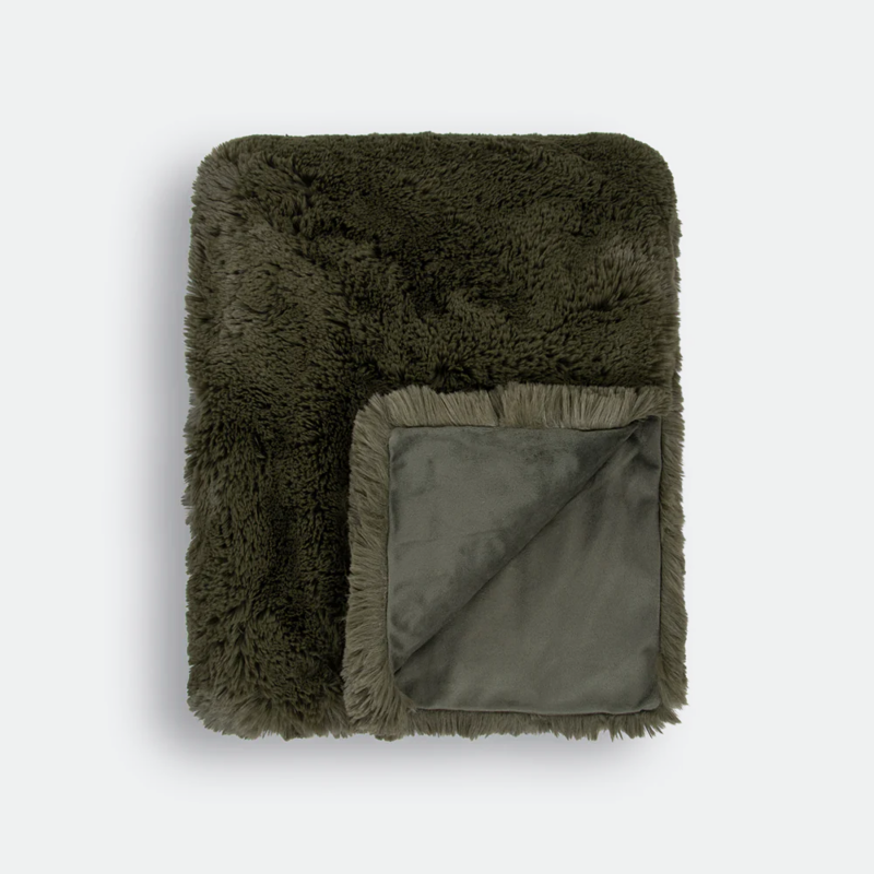 Pelage Olive Throw