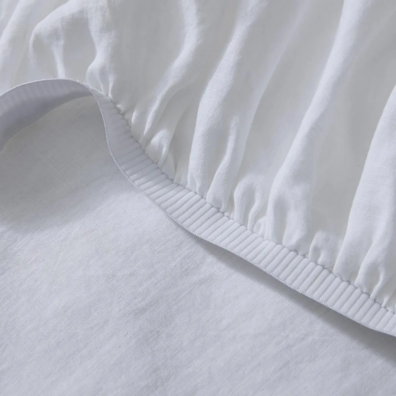 Ravello Fitted Sheet White