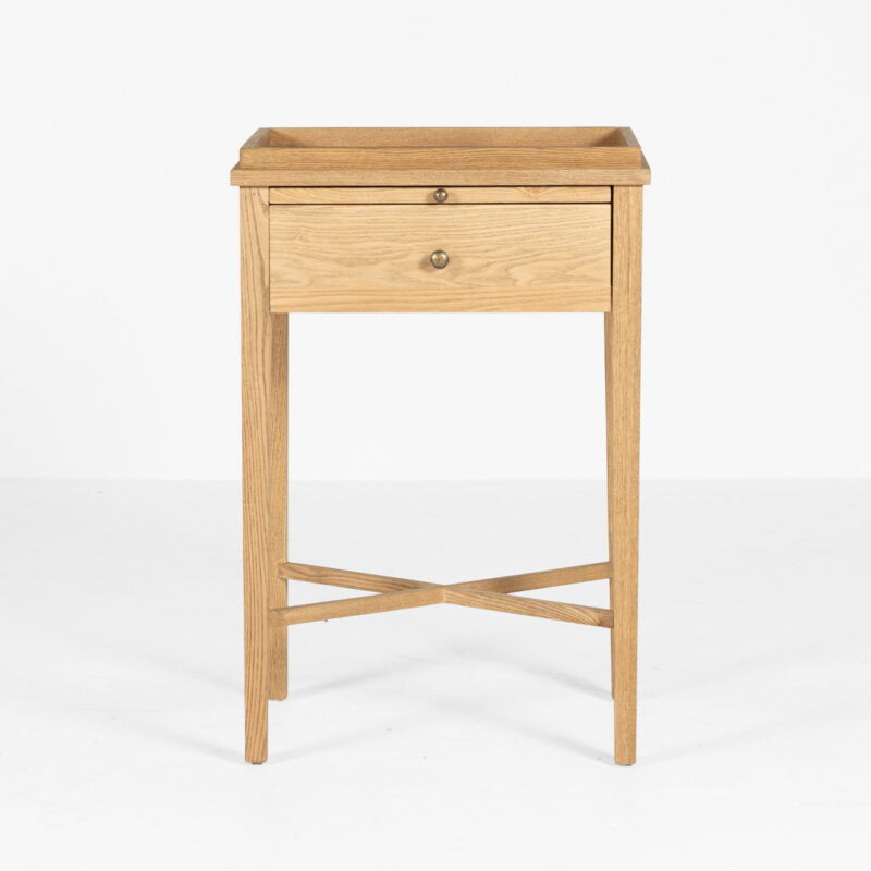 Saskia Bedside Table Oak Natural