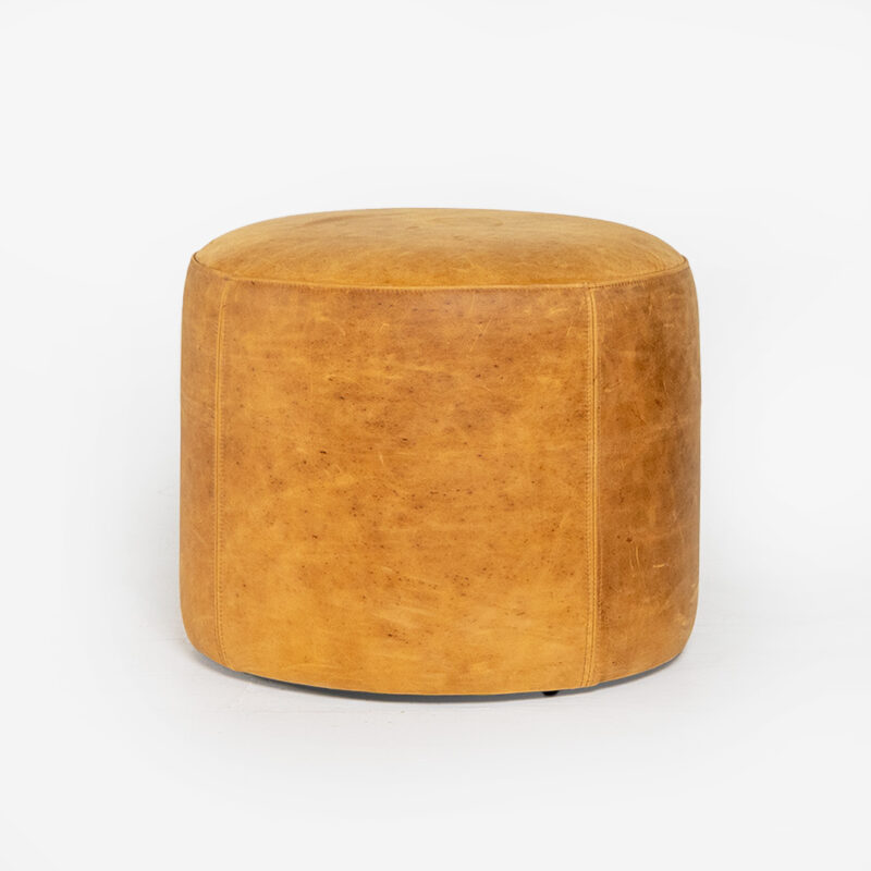 COCO ROUND OTTOMAN - SUNSET