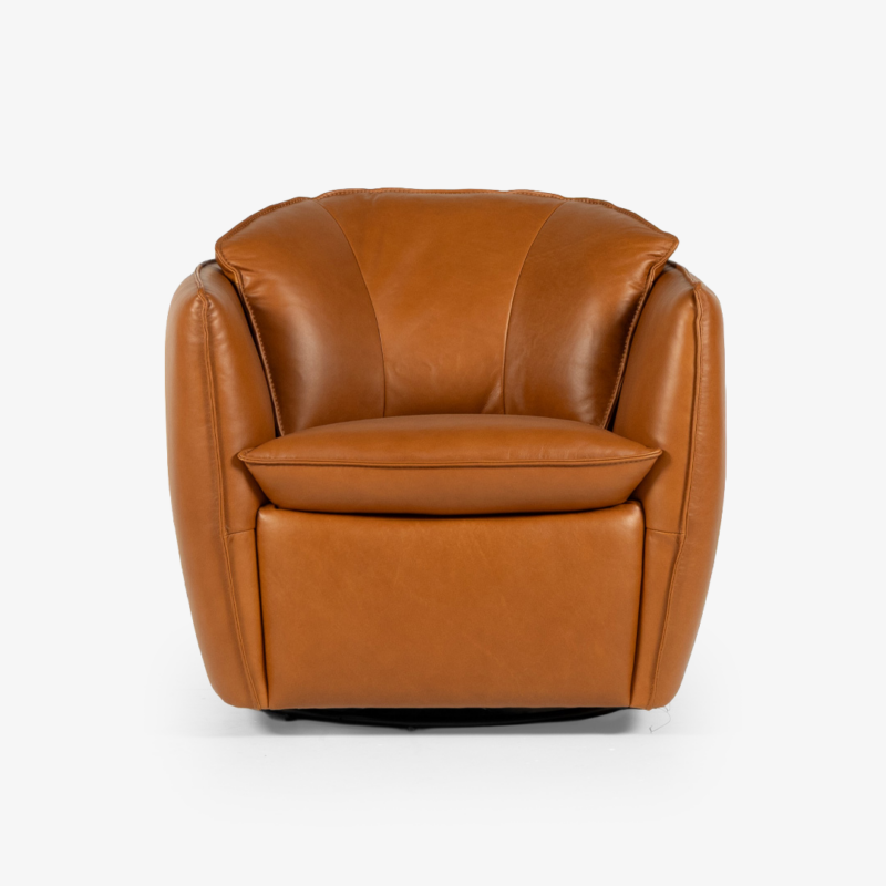 Rubic Swivel Chair Leather