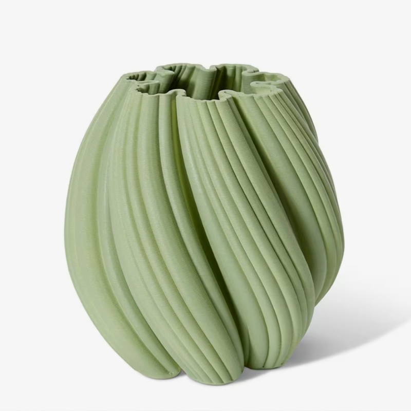 Becca Vase Green