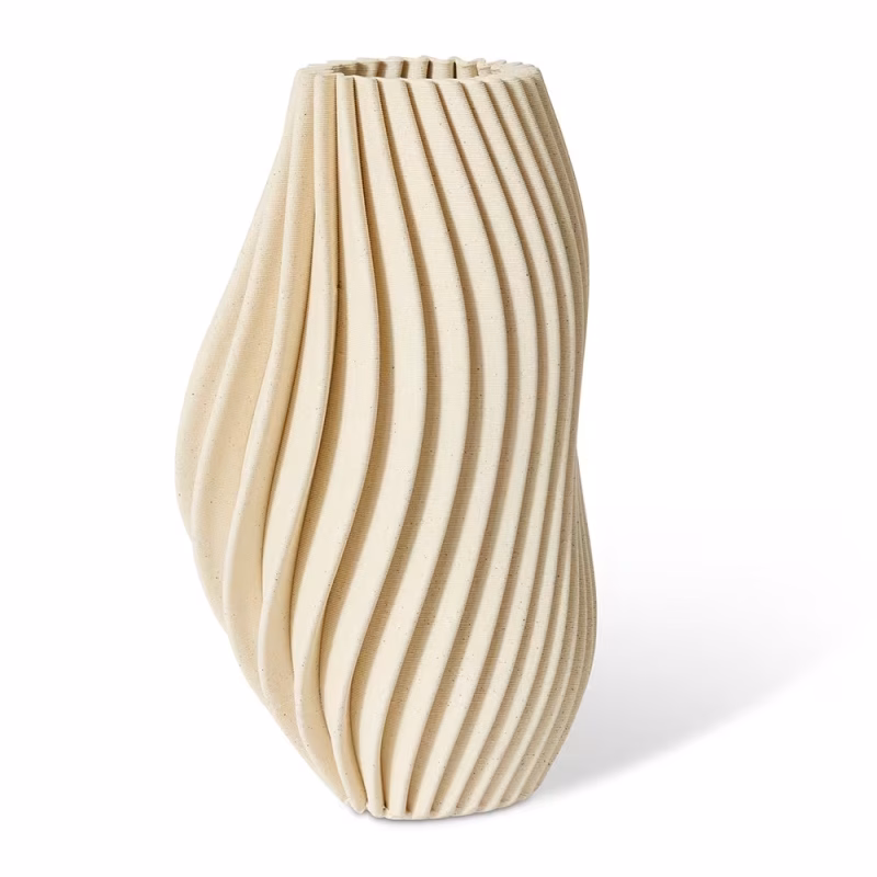 Alek Vase - Cream