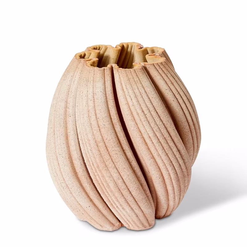 Becca Vase - Beige